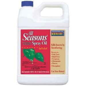  Bonide All Seasons Spray Oil Conc., gallon bottle Patio 