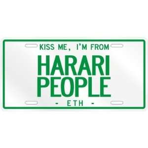 NEW  KISS ME , I AM FROM HARARI PEOPLE  ETHIOPIA LICENSE PLATE SIGN 