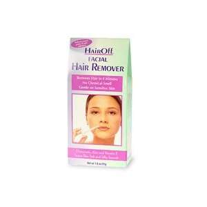  Hair Off 4Minute BrushOn FacialCreme,Hair Remover,1.8E 