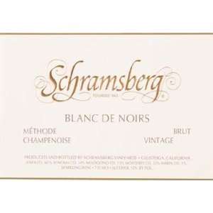  Schramsberg Blanc de Noirs 1988 Grocery & Gourmet Food