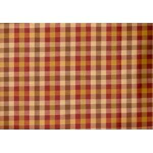  Spice Amelie Check Straight Tailored Valance