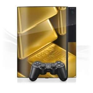   Sony Playstation 3 [unilateral]   Gold Bars Design Folie Electronics