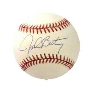  Josh Booty autographed Baseball