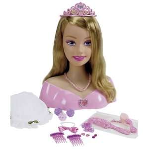  Barbie Get Glam Styling Head Caucasian Toys & Games
