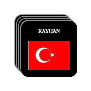  Turkey   KAYHAN Set of 4 Mini Mousepad Coasters 