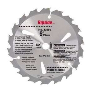  Porter Cable 12850 10 6 Inch 18 Tooth Riptide Saw Blade 