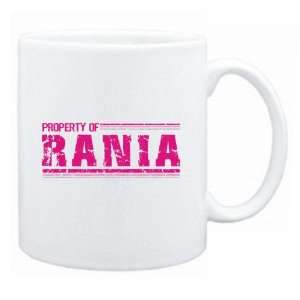  New  Property Of Rania Retro  Mug Name