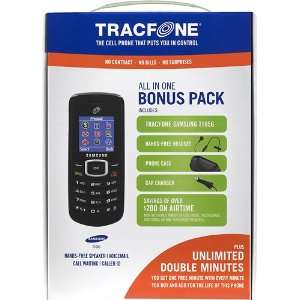   Pre Paid Cell Phone for TracFone   Black Cell Phones & Accessories