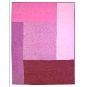  Geometric Pink Karen Neuberger Blanket/Throw Sports 