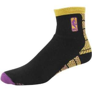  NBA NBA Black Gold Purple Pulse Crew Socks Sports 