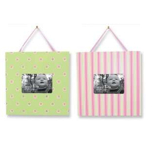  FRAME SET TIPTOE TLP DOT/STRP   PICTURE FRAME SETS Baby