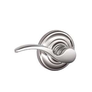  Schlage St.Annes Passage Lever, Andover Rose, Bright 