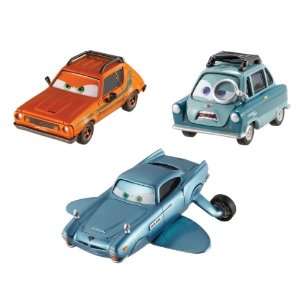  Cars 2 Collector Submariner, Professor Z, and Grem Vehicle 