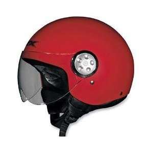   FX 42 Pilot Helmet , Color Flat Red, Size XS 0103 0545 Automotive