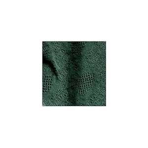  Hunter Green Honeycomb Heart Afghan Throw Blanket 48 x 60 