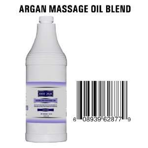 Cocojojo Deep Tissue 32 Ounces Pure Organic Argan 100% Natural Massage 