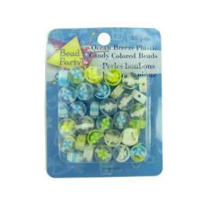  Ocean Breeze Candy colored Beads, Pack Of 2 Everything 