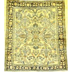    4x6 Hand Knotted Lilihan Persian Rug   40x60