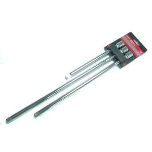  3 Piece, 1/2 inch drive, Extension Bar