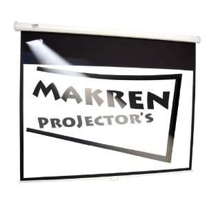   Makran 100 Inch Electric Projector Screen   43/100 Inch Electronics