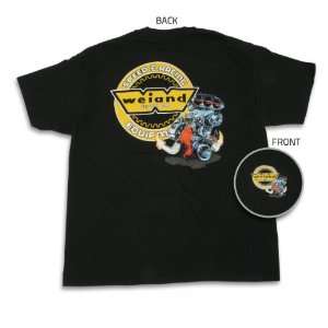  Holley 10003 XLWND Black X Large Weiand Hemi Shirt 