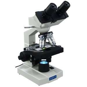OMAX 40X 1000X Lab LED Binocular Compound Microscope with Double Layer 