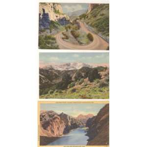  3 Vintage postcards, Lot #101208.1, from Colorado $5.99 