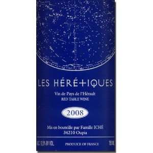  2008 Les Heretiques Vin De Pays LHerault 750ml Grocery 