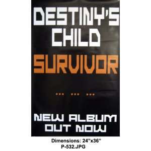  DESTINYS CHILD Survivor 24x36 Poster 