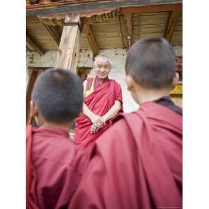  Buddhist Lama Teaching Young Monks, Karchu Dratsang 
