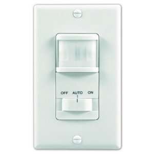 Heath/Zenith SL 6115 WH Motion Activated Wall Light Switch 