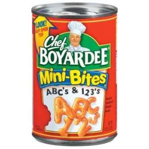 Chef Boyardee Mini Bites ABCs & 123s Grocery & Gourmet Food