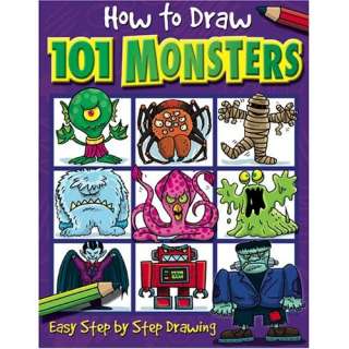  How to Draw 101 Monsters Easy Step by step Drawing 