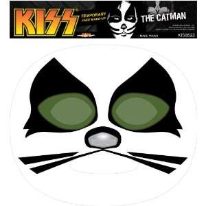 Lets Party By BuySeasons KISS   Catman Temporary Face Makeup / White 