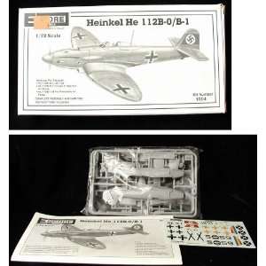  Heinkel HE112B 0/B 1 Model airplane 