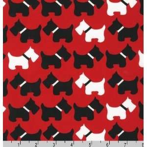   Kelle Fabric One Yard (0.9m) AAK 11511 3 Red Arts, Crafts & Sewing