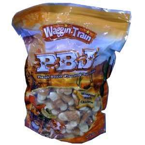  Waggin Train PBJ Peanut Butter Flavored Biscuits (Pack of 