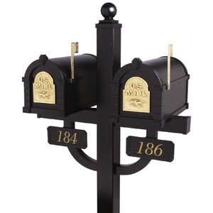 Gaines Mailboxes Original Keystone Series Mailbox & Deluxe Double