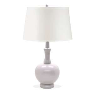  Lighting Enterprises T 1543/1328 Garden White Table Lamp 