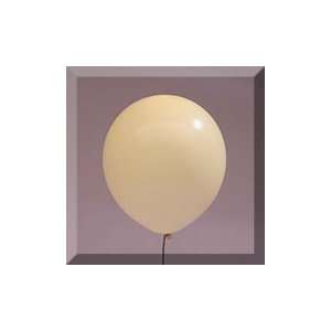  144ea   16 Ivory Opaque Latex Balloon Health & Personal 