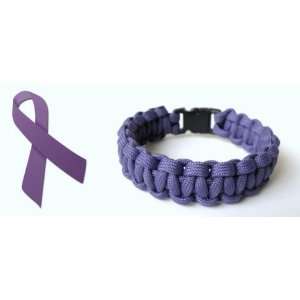  8 Alzheimers Awareness Paracord Bracelet 