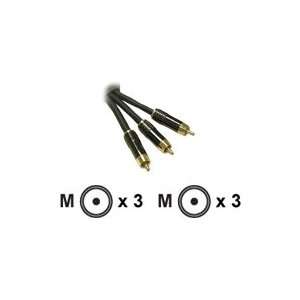   6FT CABLE A/V 3 RCA M/M IMPACT ACOUS SW RTL