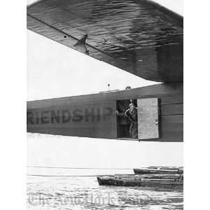  Earhart Makes Aviation History   1928