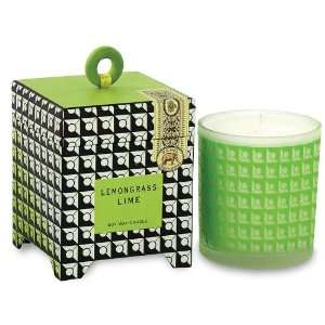   Design Works Lemongrass Lime Soy Wax Candle, 40 hour Packages Beauty