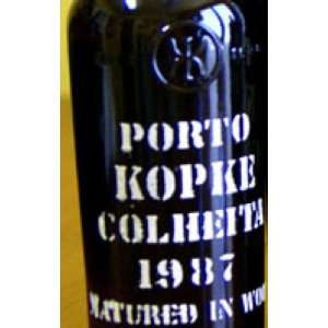  1987 Kopke Colheita Porto 375 mL Half Bottle Grocery 