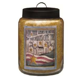   Gallon Apple Cheesecake Jar Candle with Dream Folk Art