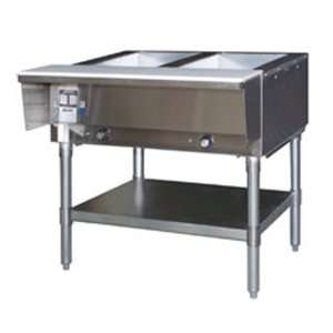  Eagle Group DHT2 240 1X Hot Food Table 2 Wells 33 Length 