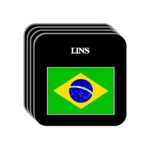  Brazil   LINS Set of 4 Mini Mousepad Coasters 