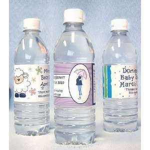   of Color Waterbottle Wrappers for Baby Showers 