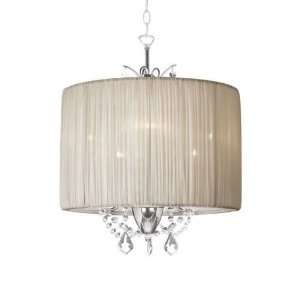   PC 317 Victoria 3 Light Crystal Chandelier in Polis